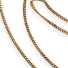 GOLD DEAL | 9ct (9K) Gold Soft Feel Rounded Curb Link 50cm Chain