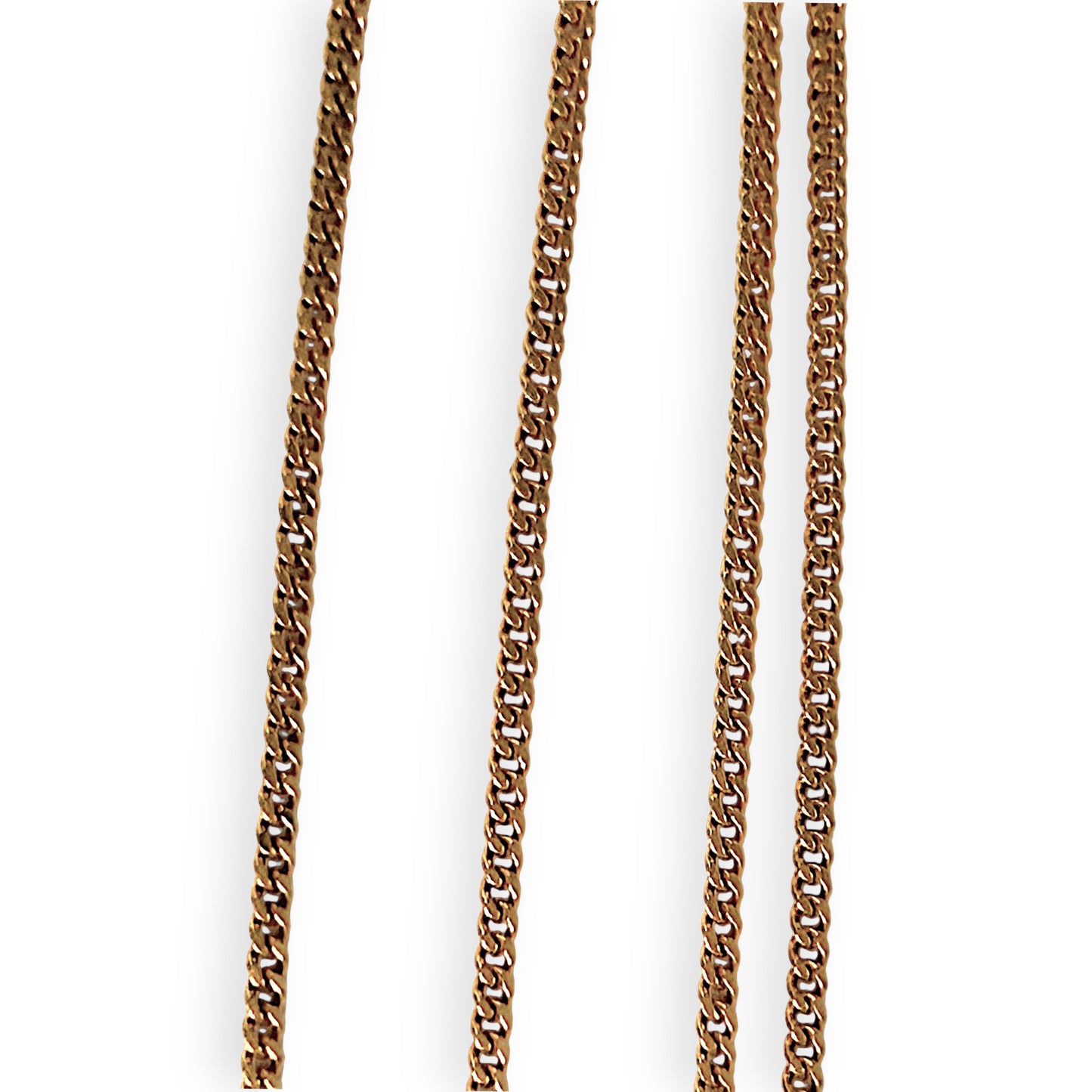 GOLD DEAL | 9ct (9K) Gold Soft Feel Rounded Curb Link 50cm Chain