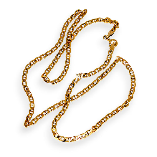 GOLD DEAL | 9ct (9K) Gold Mariner 50cm Chain Refurbished