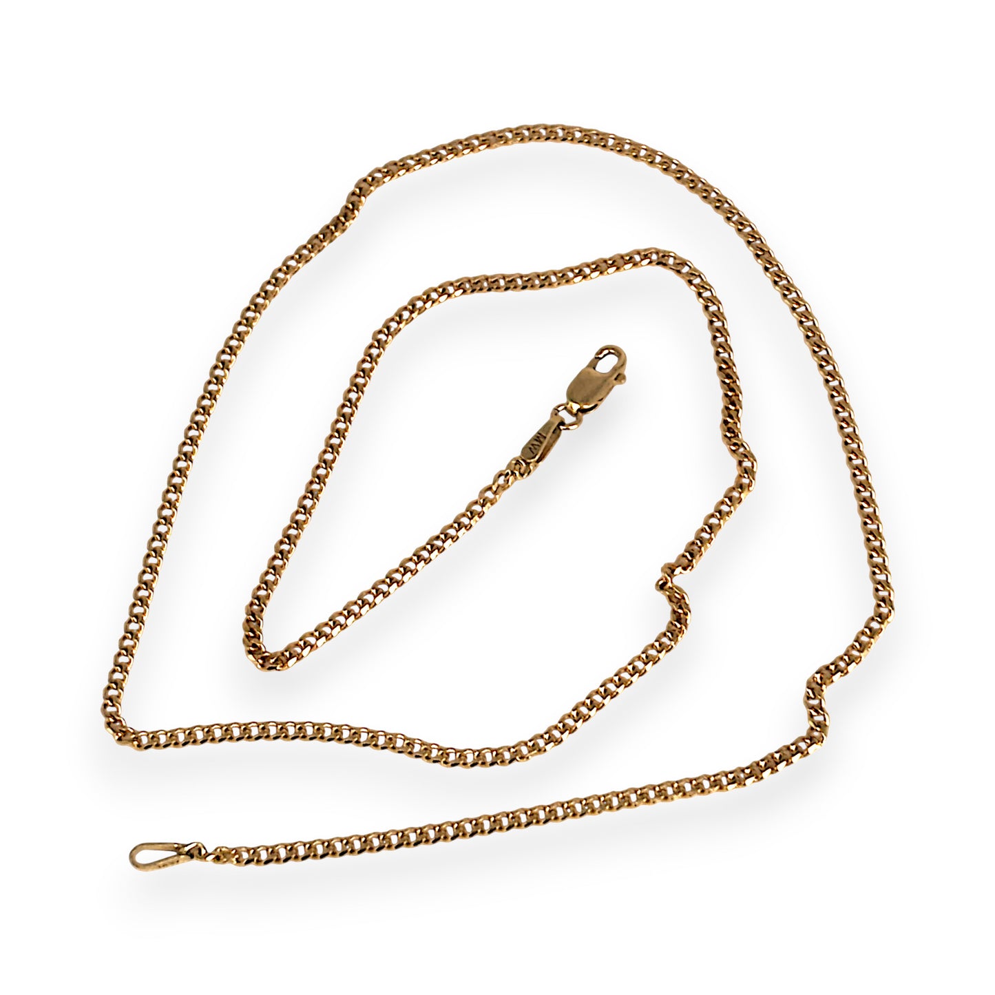 GOLD DEAL | NZ 9ct (9K) Gold Majestic Curb Link 45cm Chain Refurbished