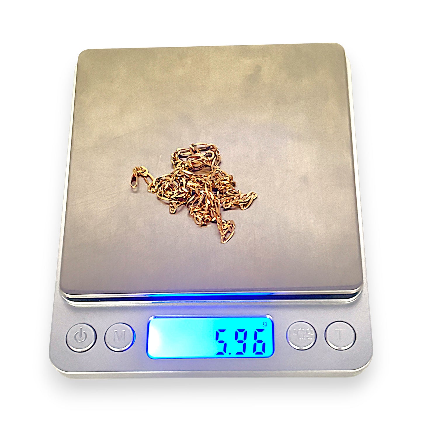 GOLD DEAL | NZ 9ct (9K) Gold Opulent 3 - 1 Figaro 45cm Chain Refurbished