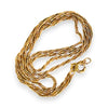 GOLD DEAL | 9ct (9K) Gold Spiraled Brilliance Twist 54cm Chain Refurbished