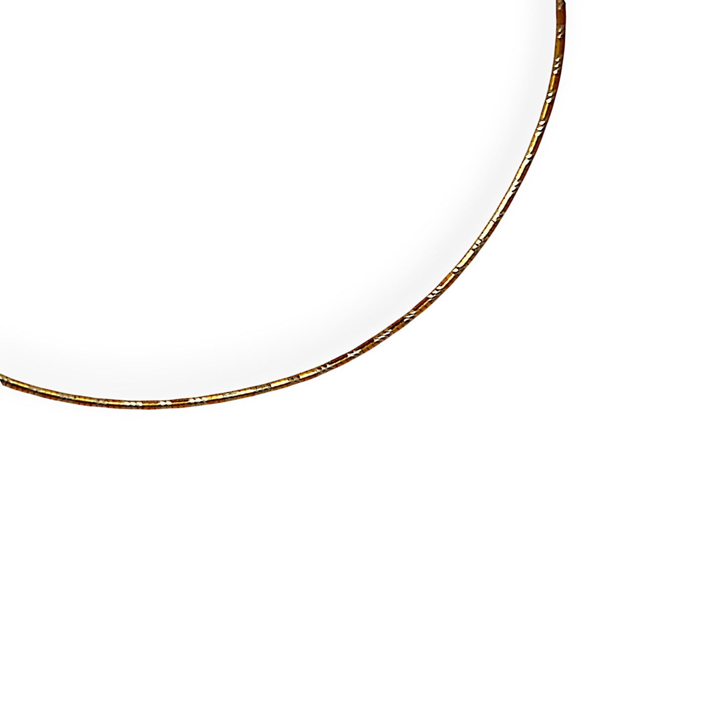 GOLD DEAL | 18ct (18K) Y/W Gold Two Tone Fine Cord Chain Length 36cm