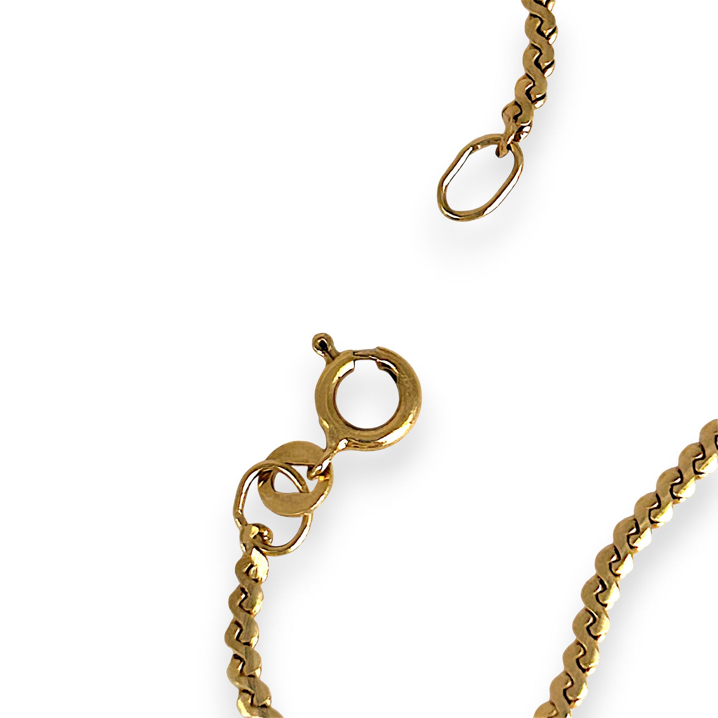 GOLD DEAL | FLASH SALE 9ct (9K) Gold Silken Snake 47cm Chain NZ