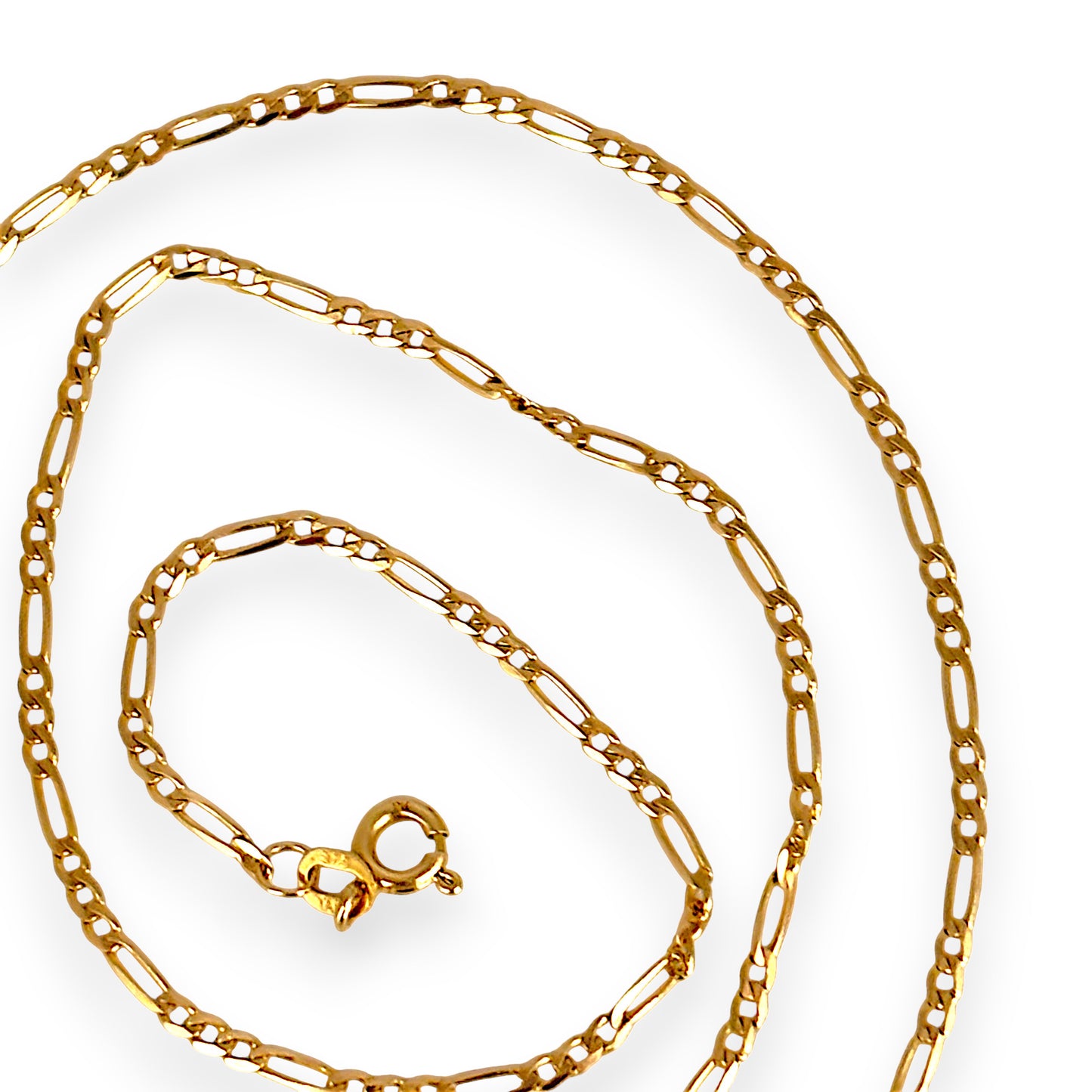 GOLD DEAL | 9ct (9K) Gold Sleek 3 - 1 Figaro 48cm Chain Refurbished