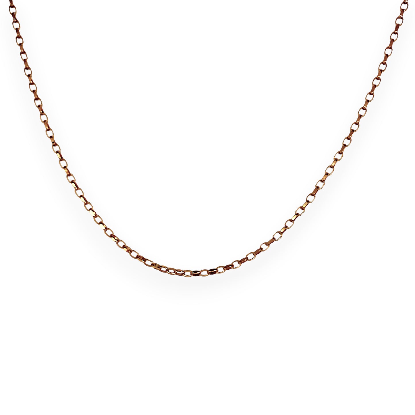 GOLD DEAL | 9ct (9K) Gold Elegance Belcher Chain 49cm Refurbished