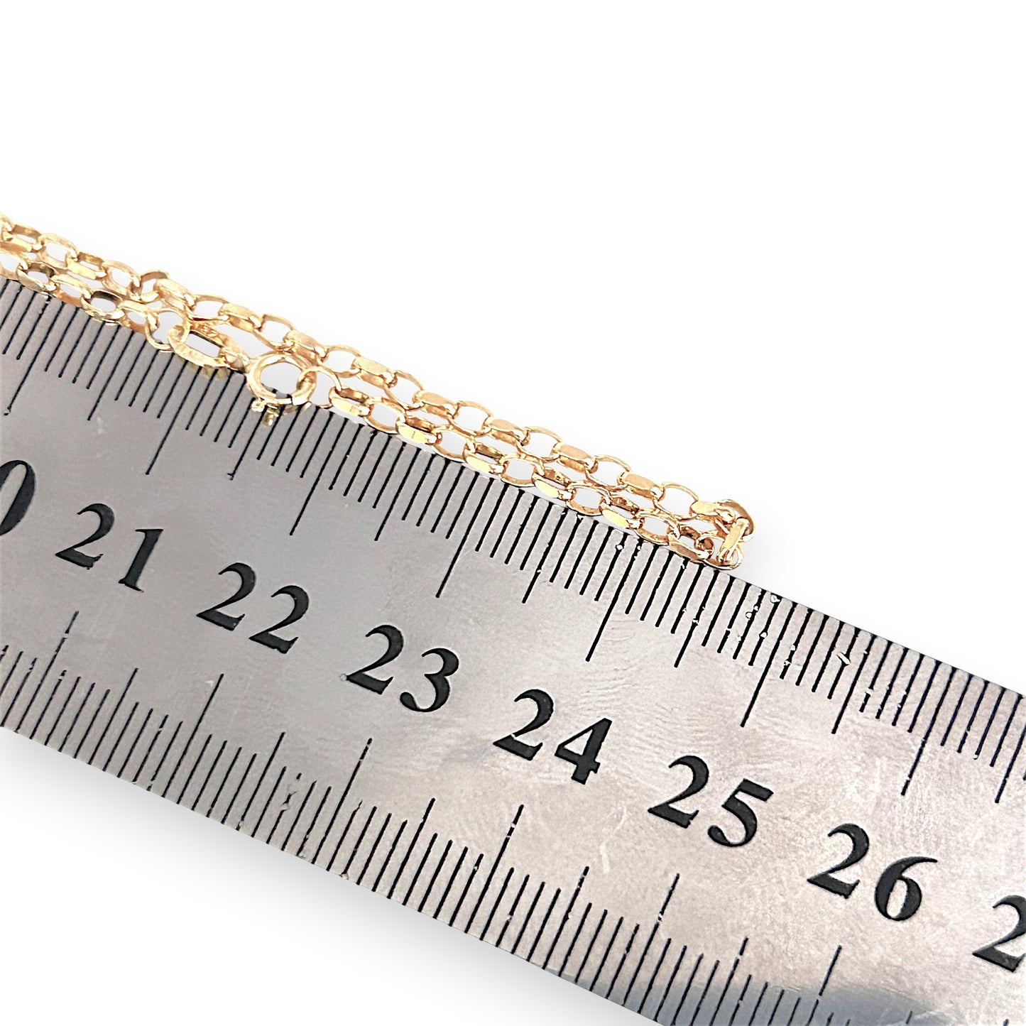 GOLD DEAL | 9ct (9K) Gold Elegance Belcher Chain 49cm Refurbished