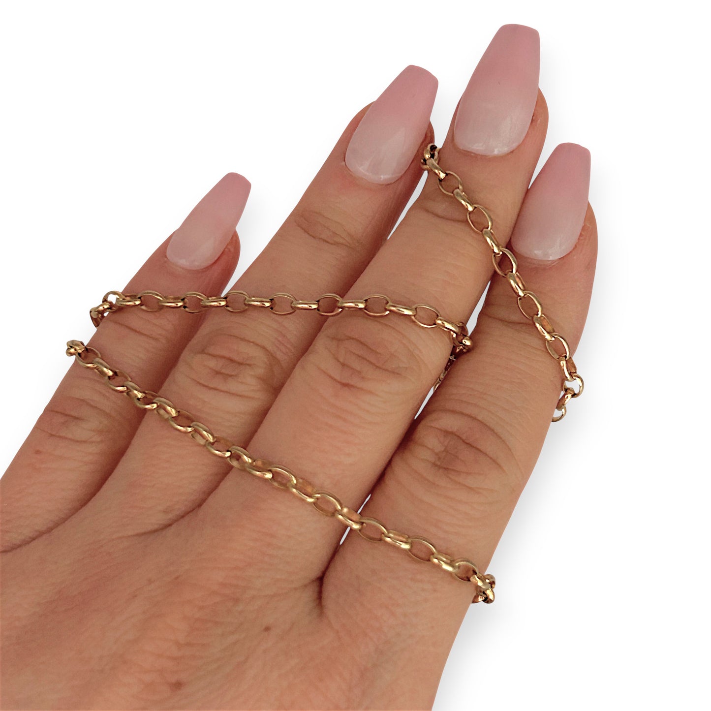 GOLD DEAL | 9ct (9K) Gold Belcher Chain 49cm x 2.6mm