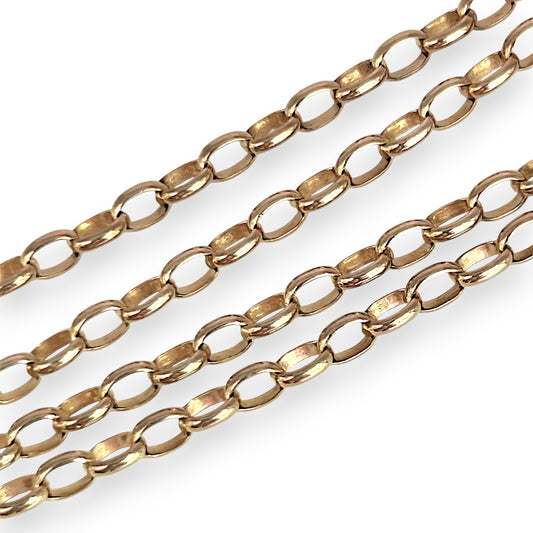 GOLD DEAL | 9ct (9K) Gold Belcher Chain 49cm x 2.6mm