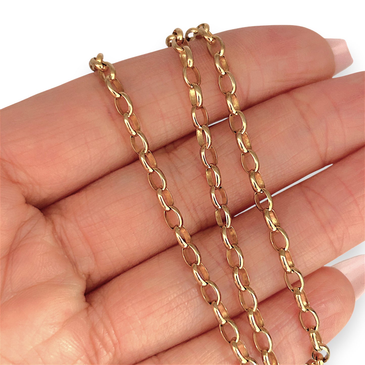 GOLD DEAL | 9ct (9K) Gold Belcher Chain 49cm x 2.6mm