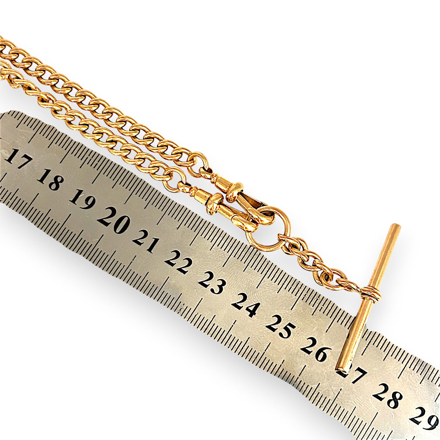 GOLD DEAL | 9ct (9K) Gold Hefty 47cm Chain & T Bar