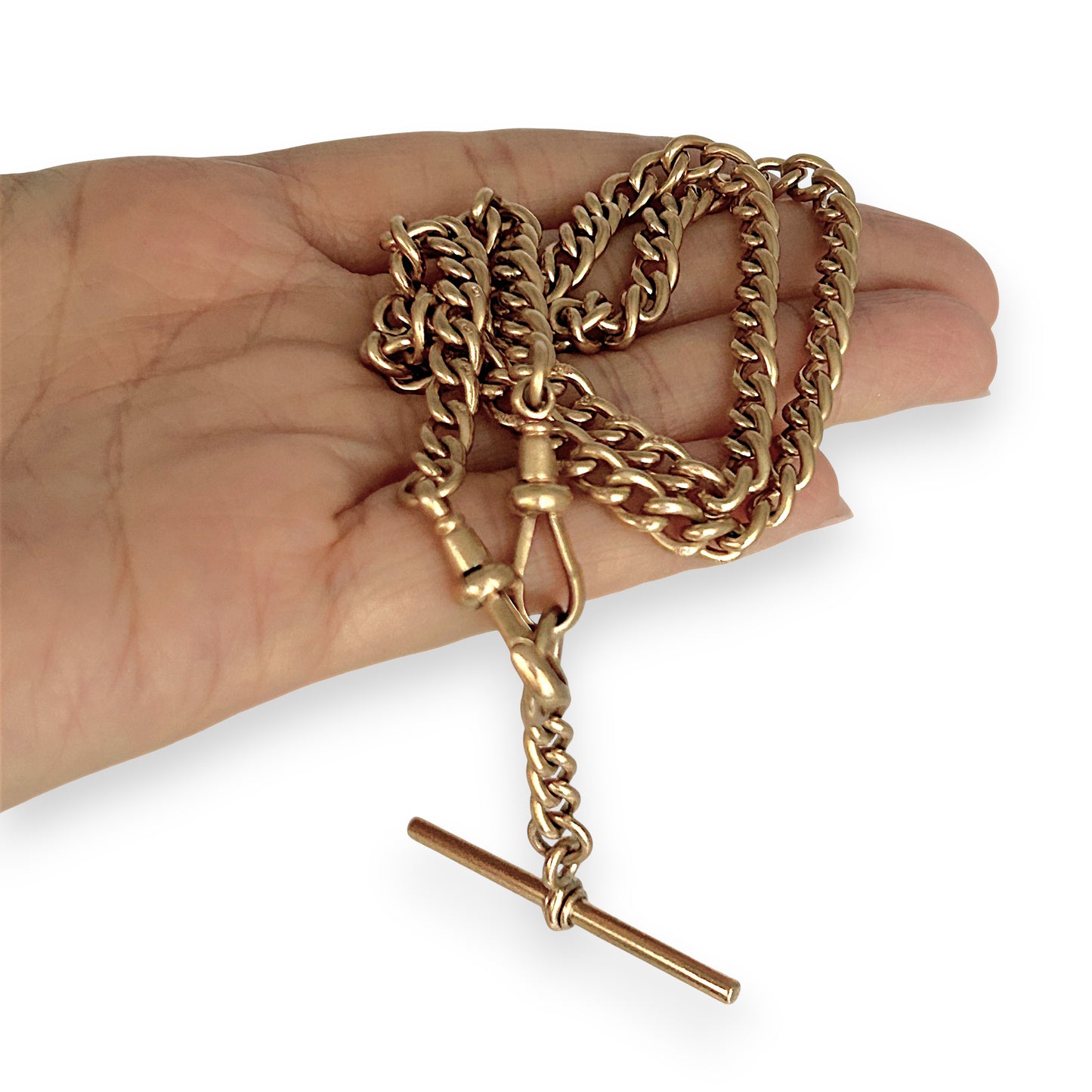 GOLD DEAL | 9ct (9K) Gold Hefty 47cm Chain & T Bar
