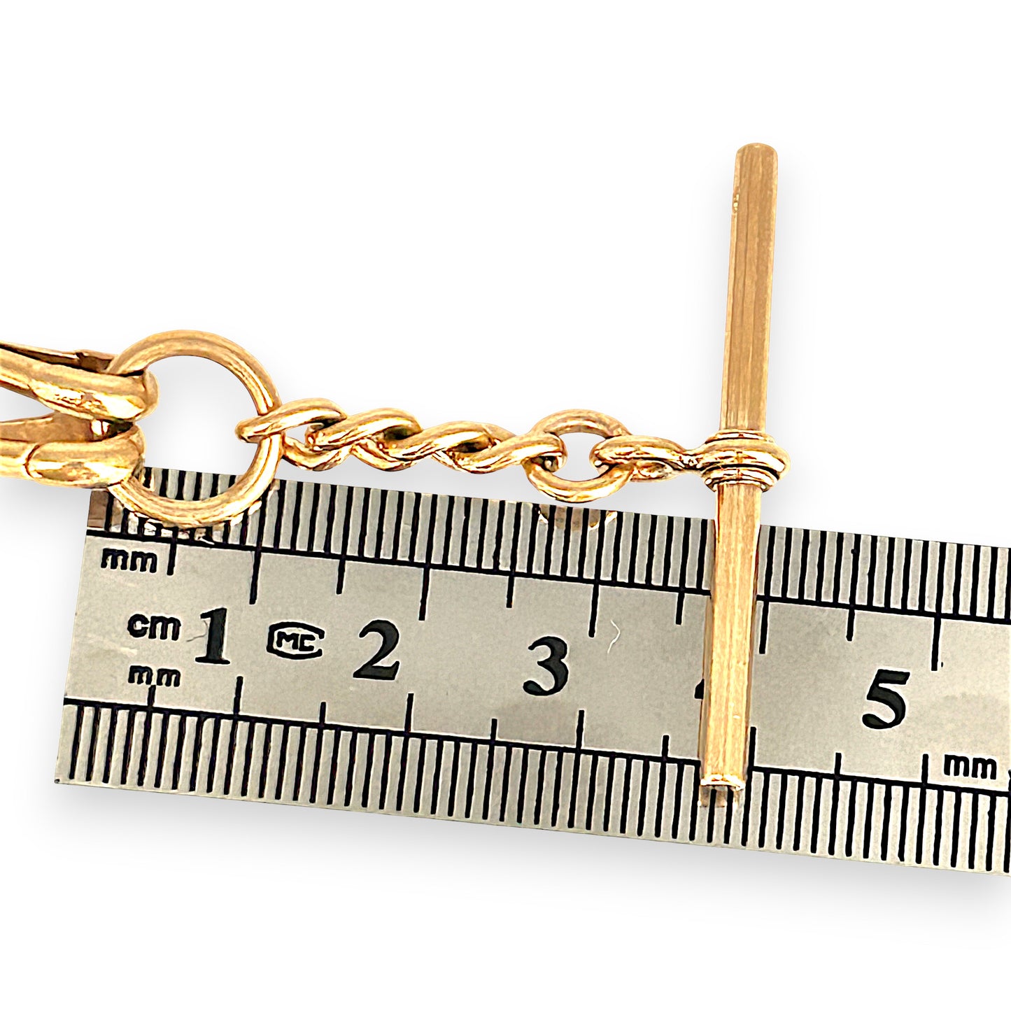 GOLD DEAL | 9ct (9K) Gold Hefty 47cm Chain & T Bar