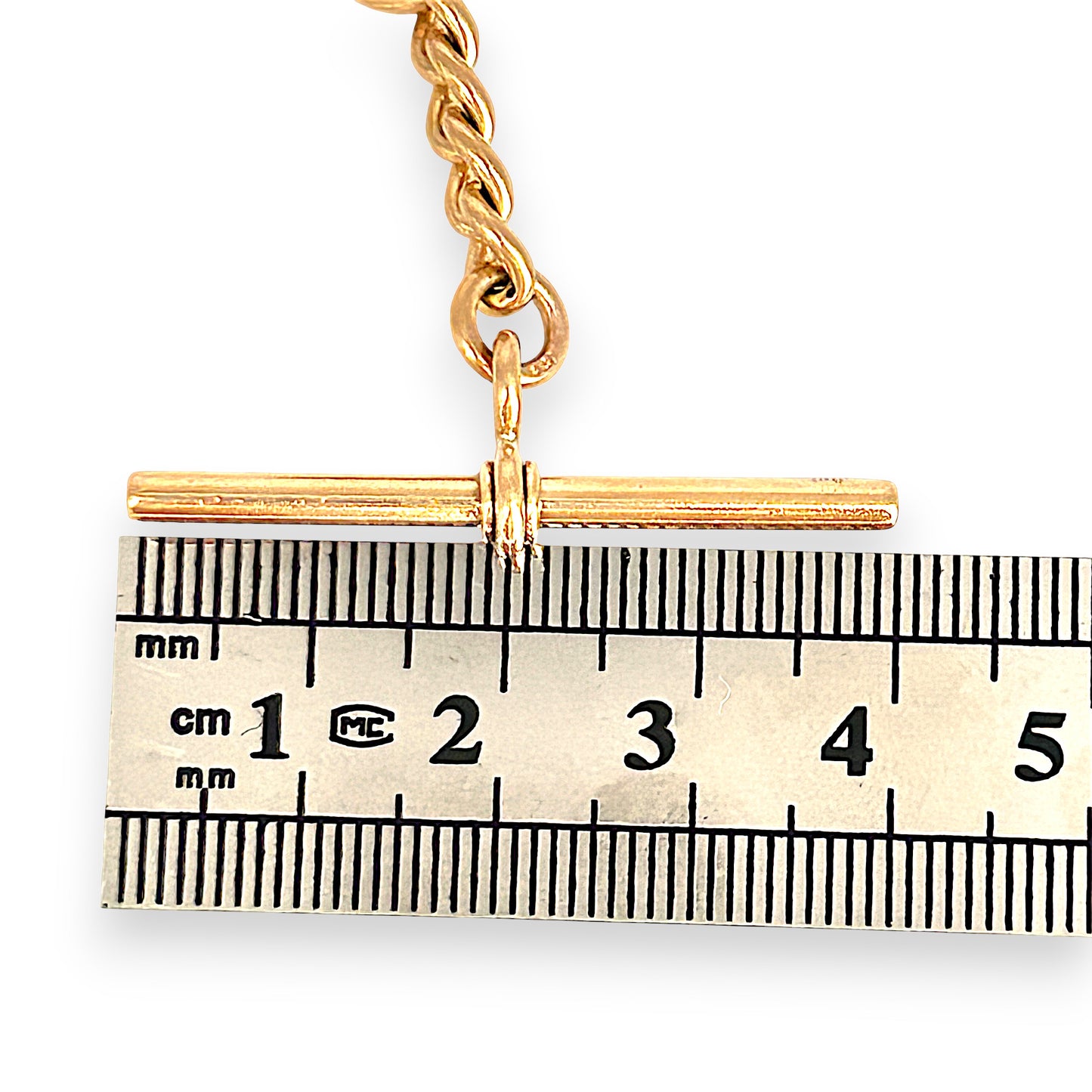 GOLD DEAL | 9ct (9K) Gold Hefty 47cm Chain & T Bar