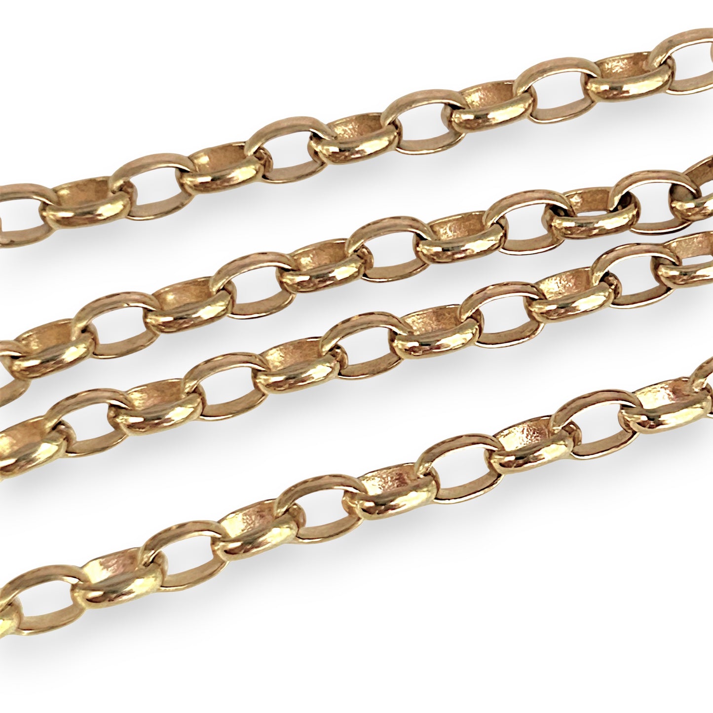 GOLD DEAL | 9ct (9K) Gold Timeless Belcher Chain 64cm x 2.5mm