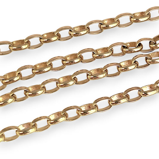 GOLD DEAL | 9ct (9K) Gold Timeless Belcher Chain 64cm x 2.5mm