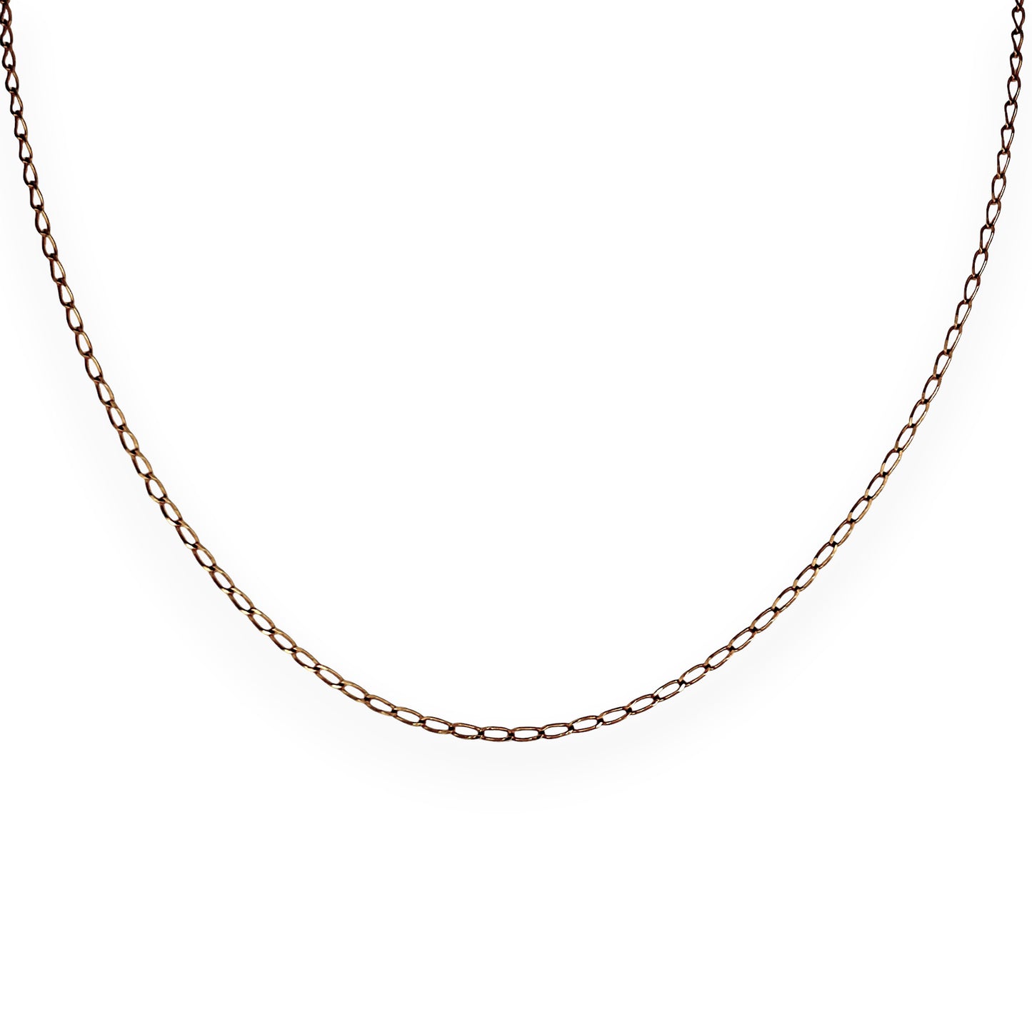 GOLD DEAL | 9ct (9K) Gold Golden Whisper - Oval Link Chain Refurbished 45cm