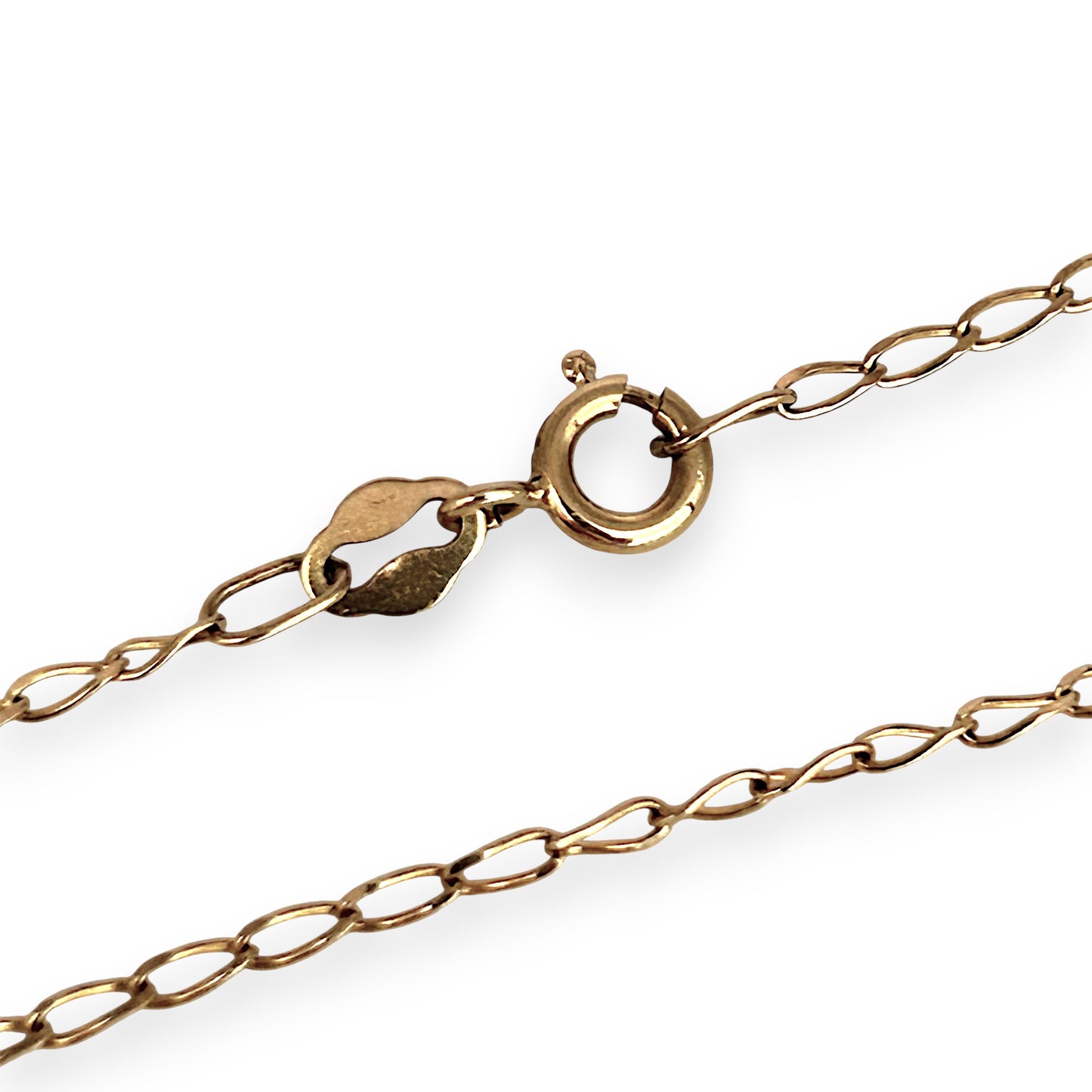 GOLD DEAL | 9ct (9K) Gold Golden Whisper - Oval Link Chain Refurbished 45cm