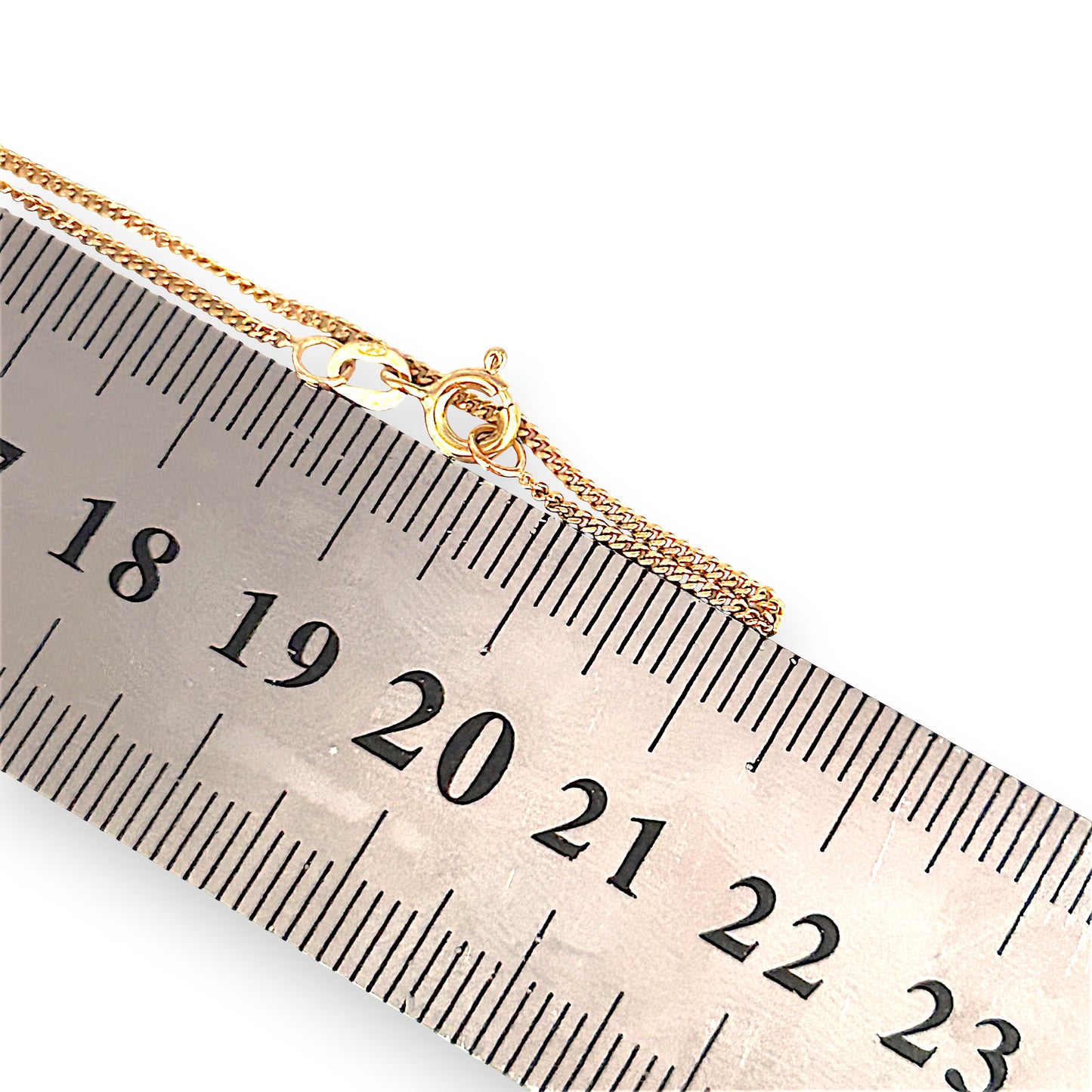 GOLD DEAL | 9ct (9K) Gold Timeless Grace Fine Curb Chain 42cm