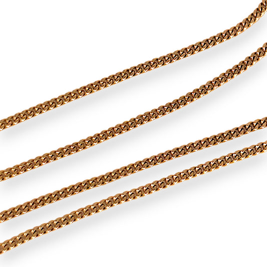 GOLD DEAL | 9ct (9K) Gold Timeless Grace Fine Curb Chain 42cm