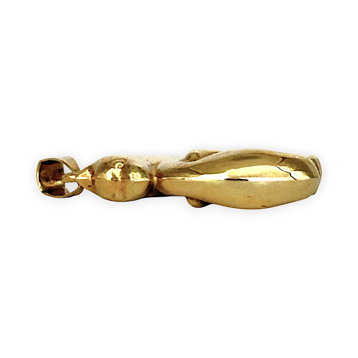 GOLD DEAL | 9K Gold As New Whispering Cat Pendant