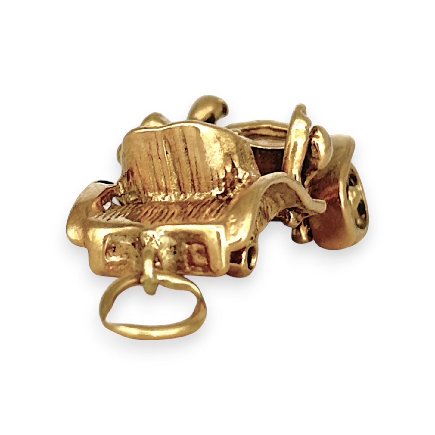 GOLD DEAL | 9ct (9K) Gold Vintage Car Charm/ Pendant