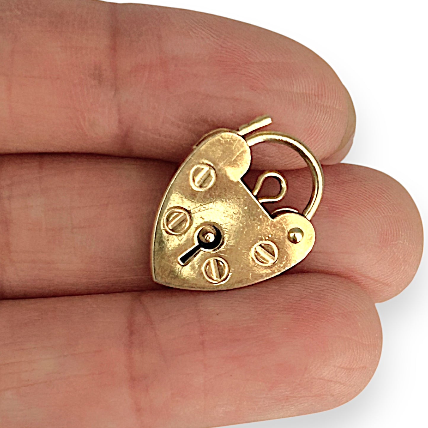 GOLD DEAL | 9K Gold Lovebound Heart Padlock