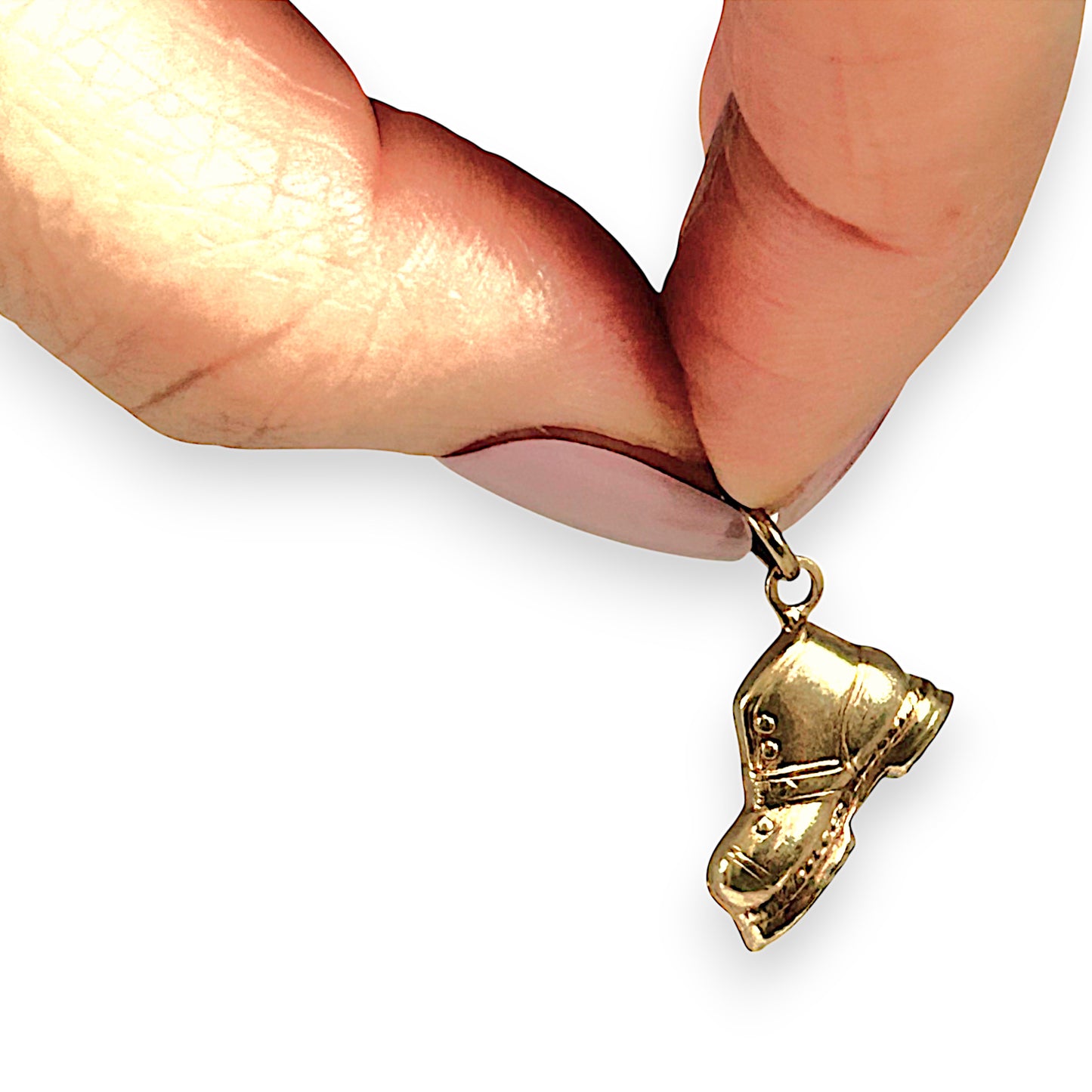 GOLD DEAL | 9ct Gold Boot Clock Charm / Pendant