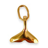 GOLD DEAL | 9ct (9K) Gold Ocean Spirit Whale Tail Pendant