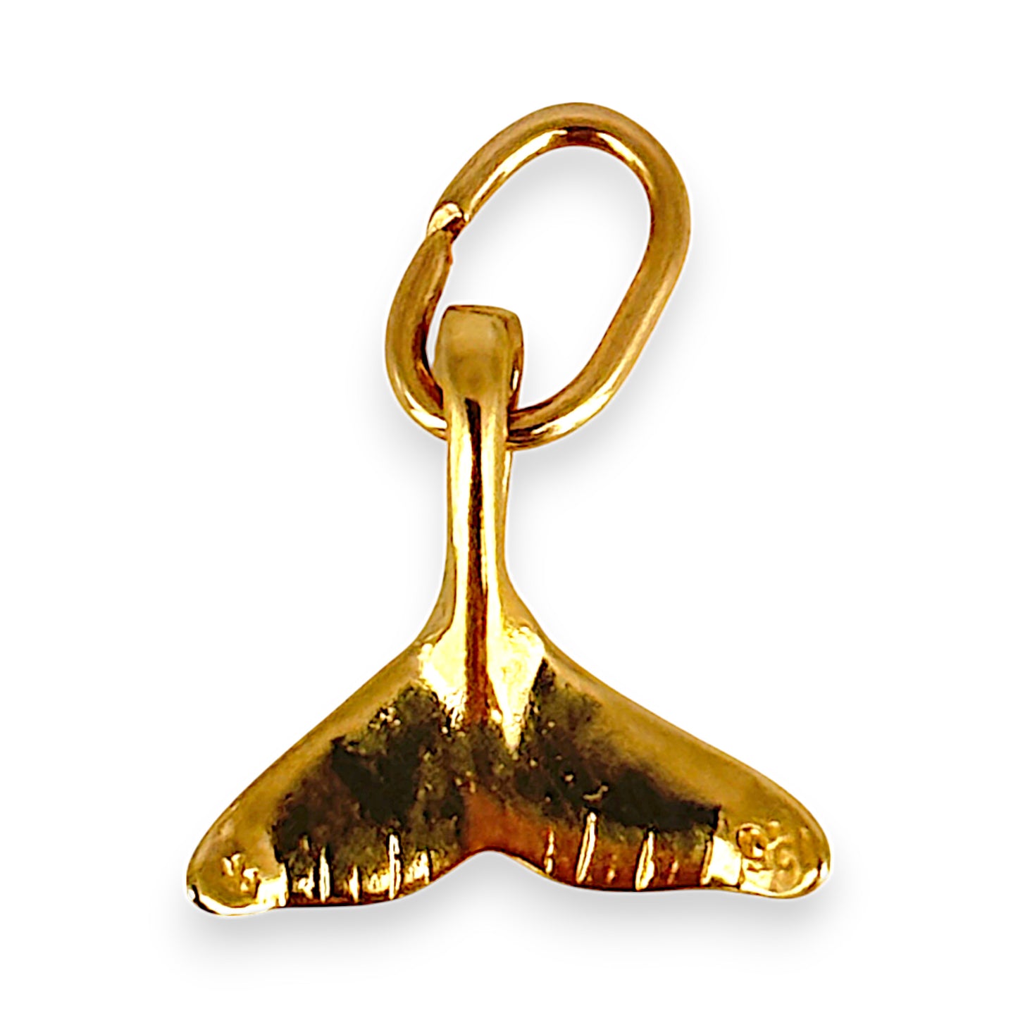 GOLD DEAL | 9ct (9K) Gold Ocean Spirit Whale Tail Pendant