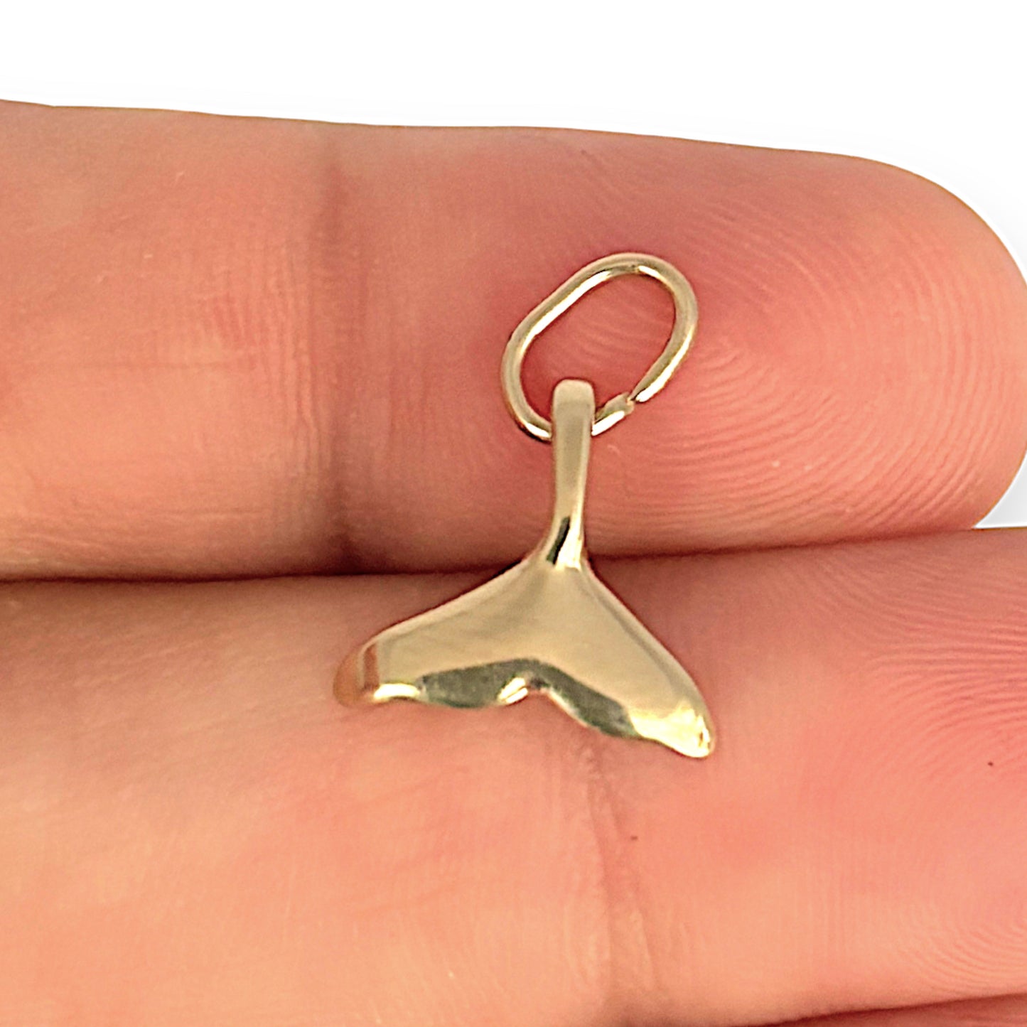 GOLD DEAL | 9ct (9K) Gold Ocean Spirit Whale Tail Pendant