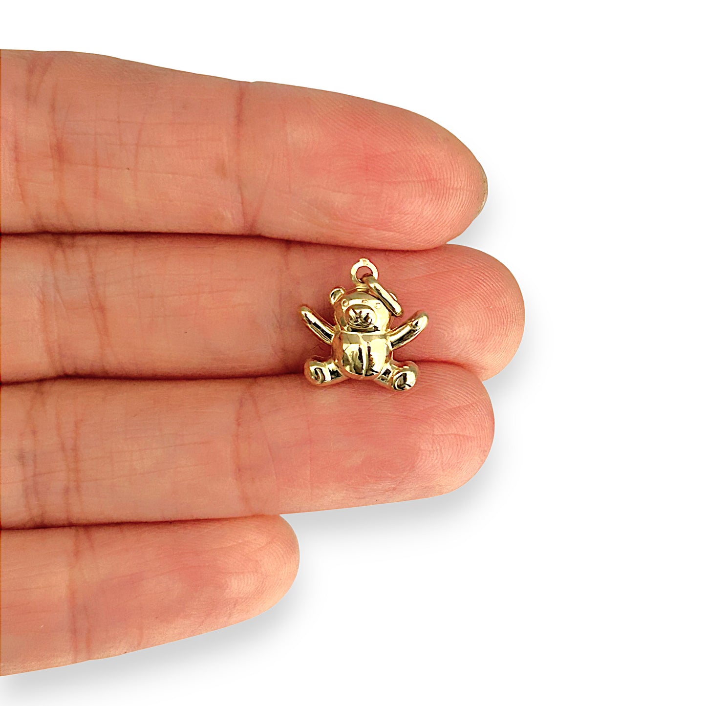 GOLD DEAL | 9ct (9K) Gold Joyful Teddy Bear Charm