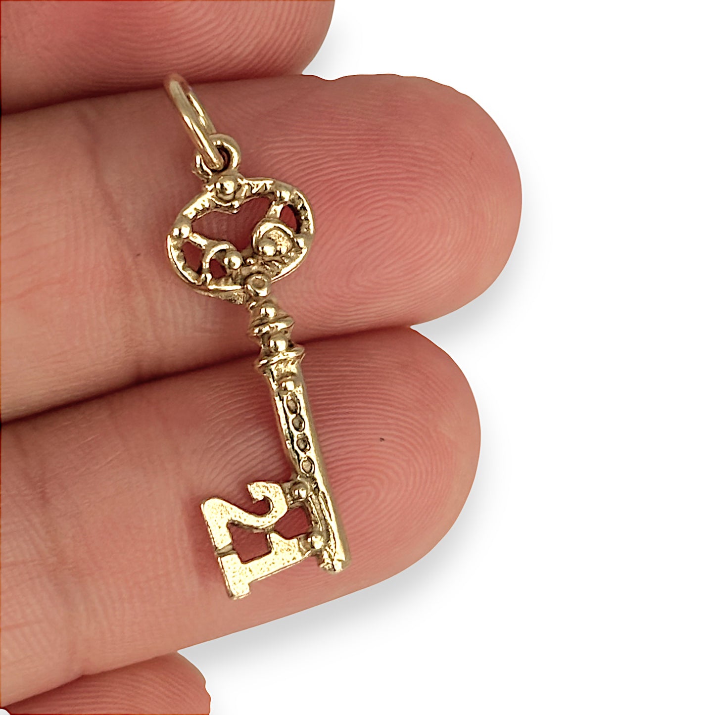 GOLD DEAL | 9ct (9K) Gold Vintage 21st Birthday Charm/Pendant