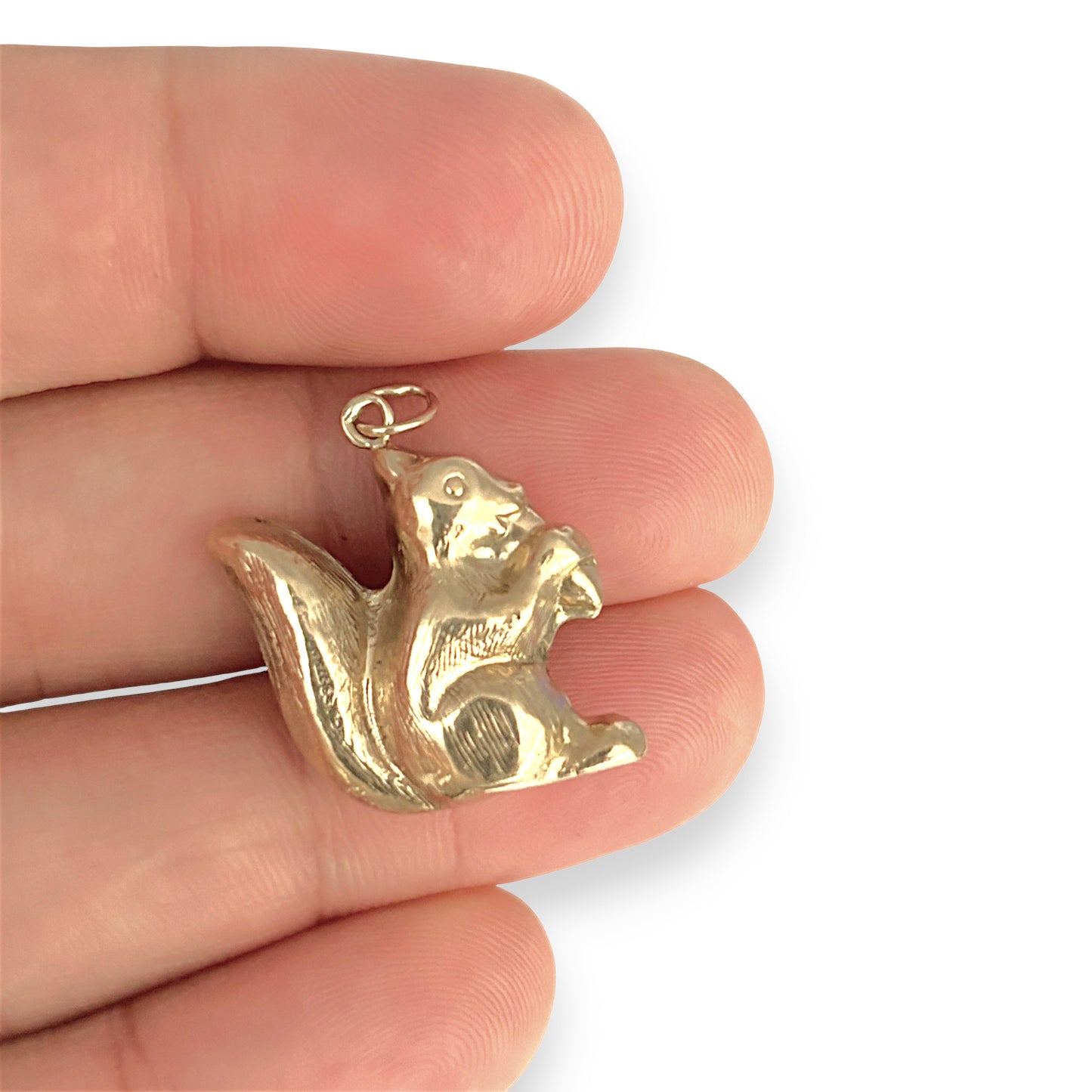 GOLD DEAL | 9ct (9K) Gold Vintage Squirrel Charm/Pendant