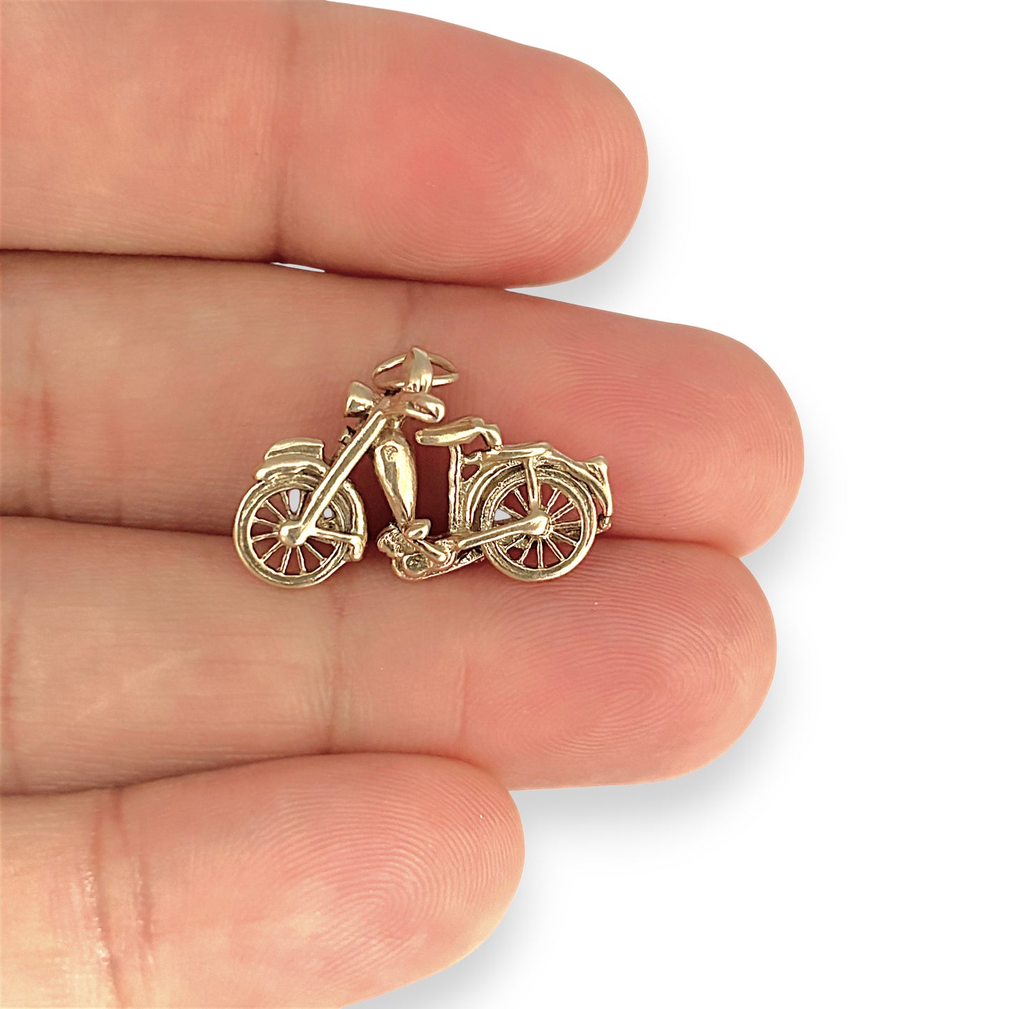 GOLD DEAL | 9ct (9K) Gold Vintage Bicycle Charm/Pendant