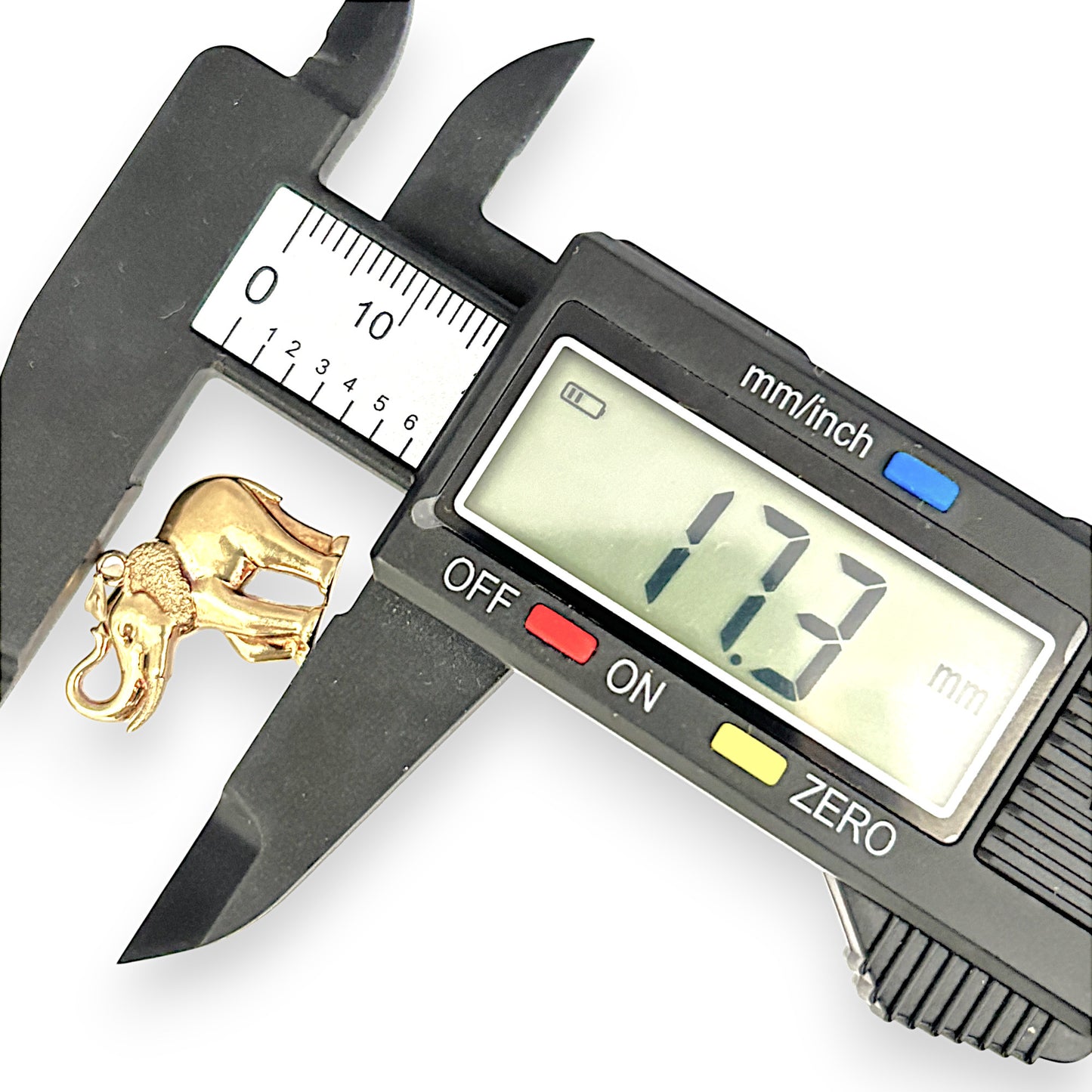 GOLD DEAL | 9ct (9K) Gold Tusked Elephant Pendant