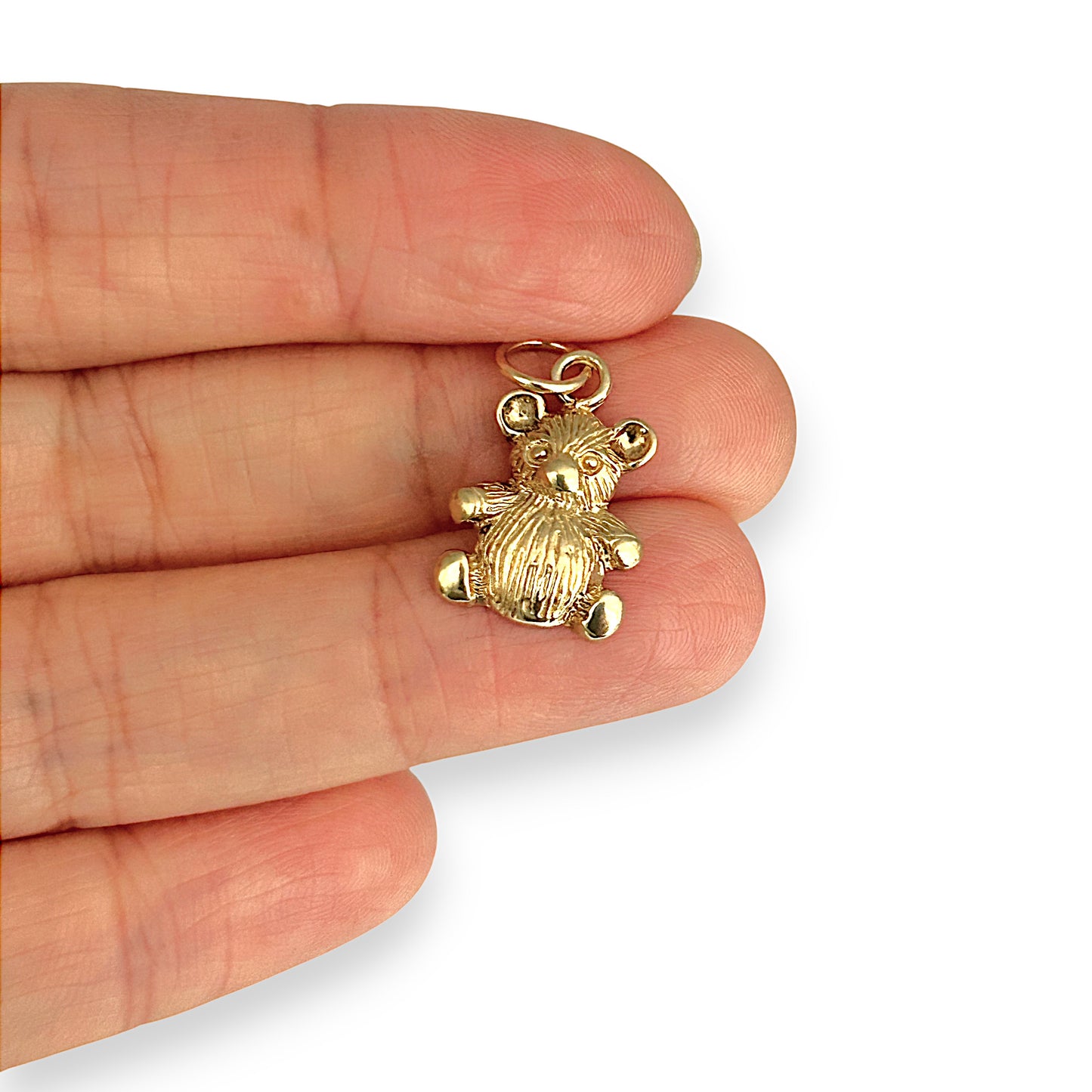 GOLD DEAL | 9ct (9K) Gold Seated Teddy Bear Charm