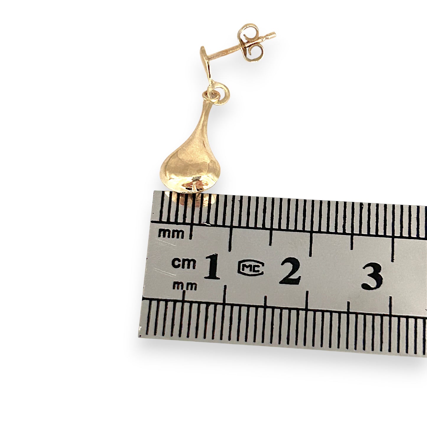 GOLD DEAL | 9ct (9K) Golden Teardrop Earrings