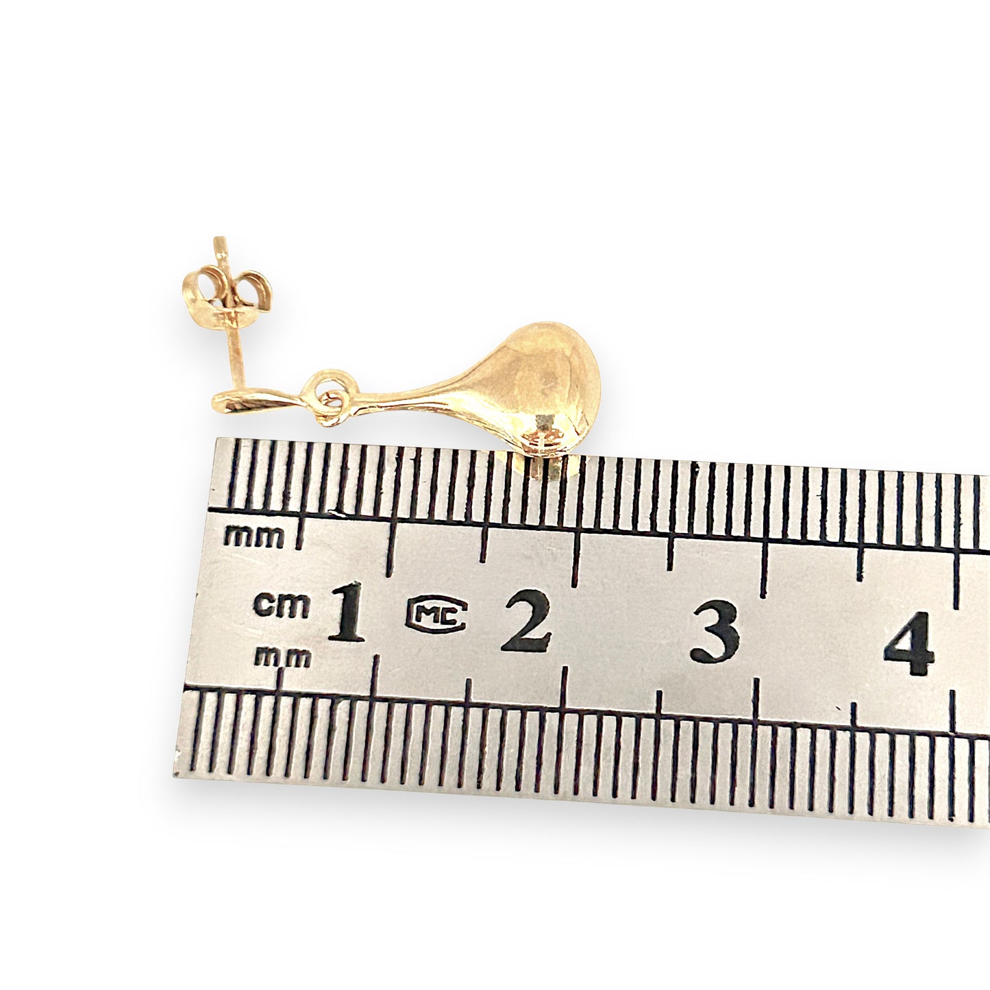 GOLD DEAL | 9ct (9K) Golden Teardrop Earrings