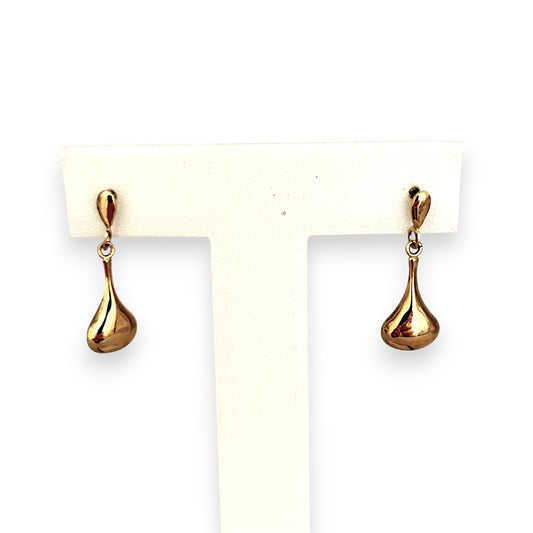 GOLD DEAL | 9ct (9K) Golden Teardrop Earrings
