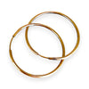 GOLD DEAL | 9ct (9K) Gold Minimalist Fine Sleeper Earrings 2cm