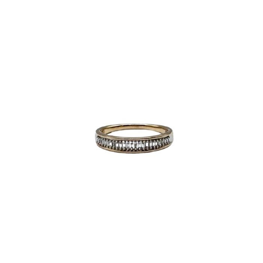 9ct Gold Baguette Diamond Ring