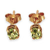 GOLD DEAL | 9ct (9K) Gold Verde Meadowlight Stud Earrings - Refurbished