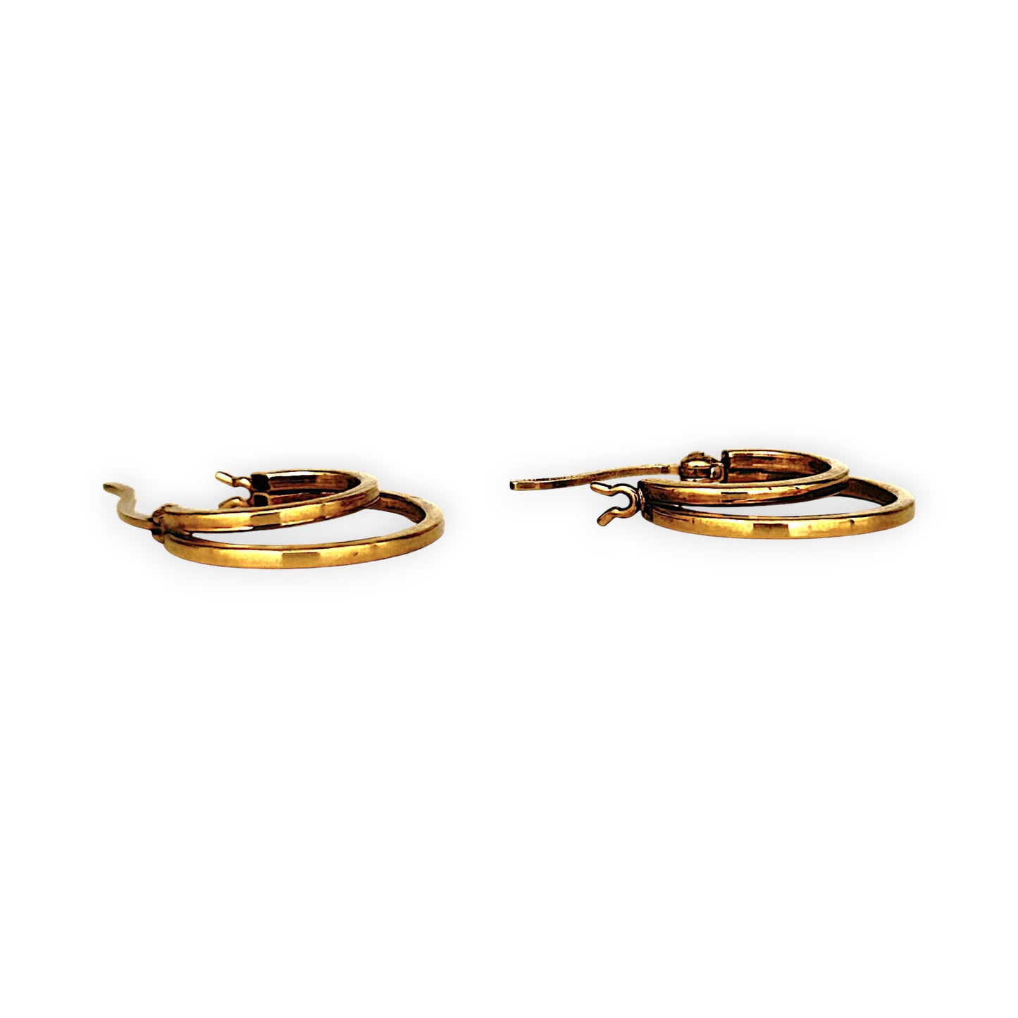 GOLD DEAL | 9ct (9K) Gold Double Hoop Earrings