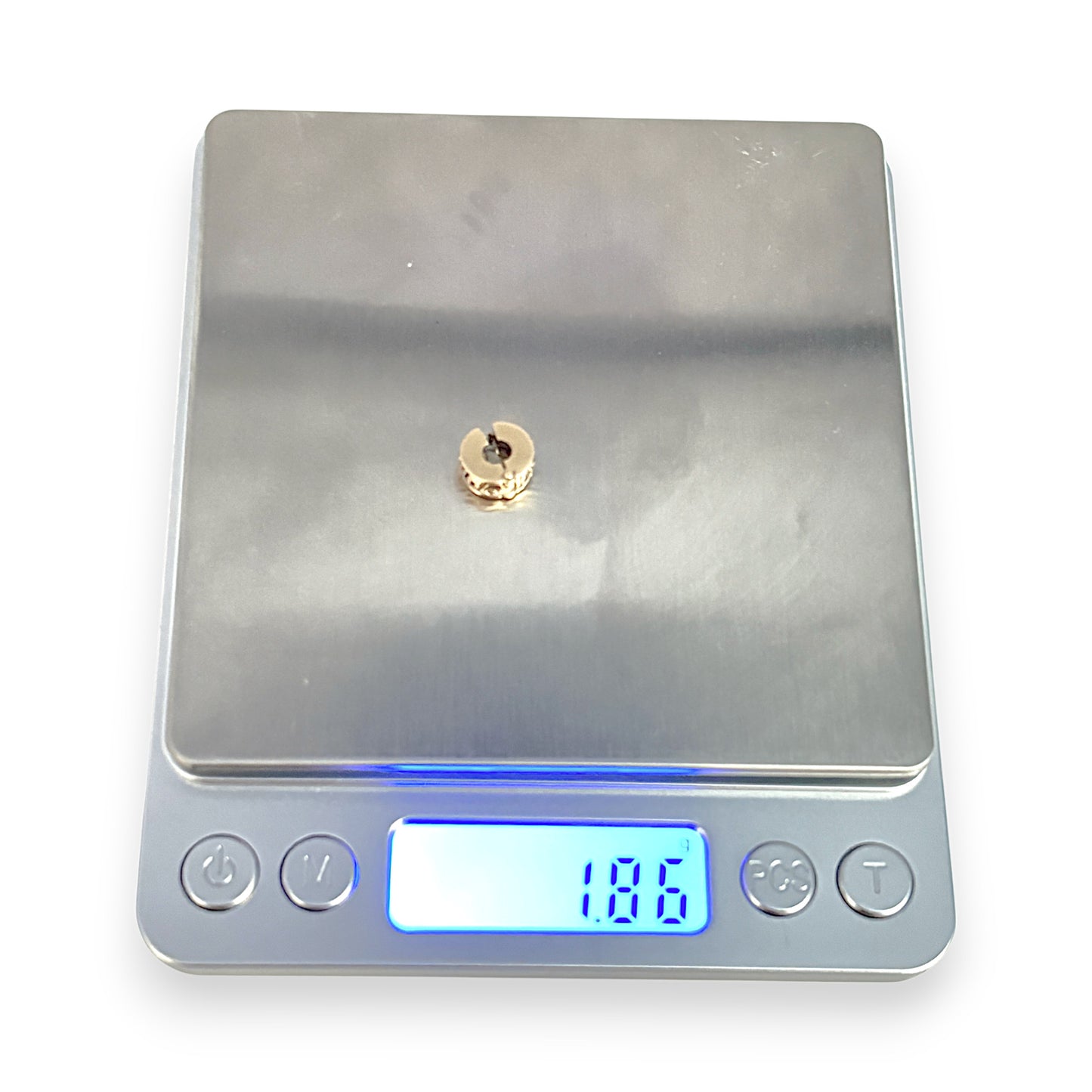 10K Gold Emma & Roe Pandora Solid Gold Clip Charm, R # 1157