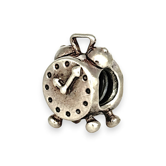 SILVER DEAL | Pandora Sterling Silver Charm - Alarm Clock