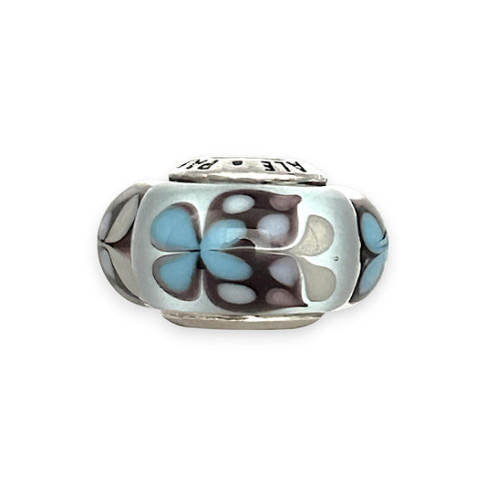 SILVER DEAL | Pandora Sterling Silver Charm - Murano Blue Butterfly