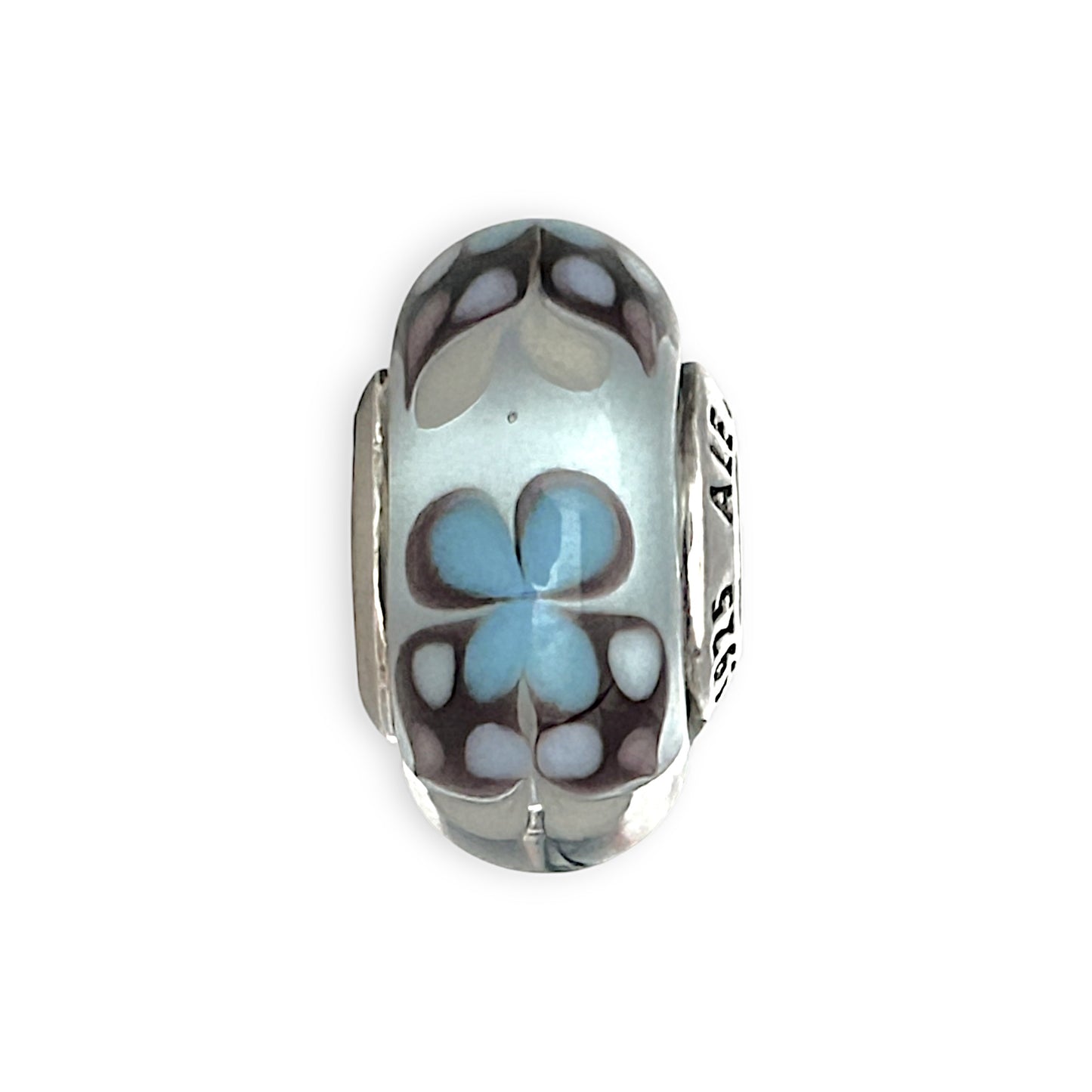 SILVER DEAL | Pandora Sterling Silver Charm - Murano Blue Butterfly