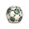SILVER DEAL | Pandora Sterling Silver Charm - Green Soccer Ball