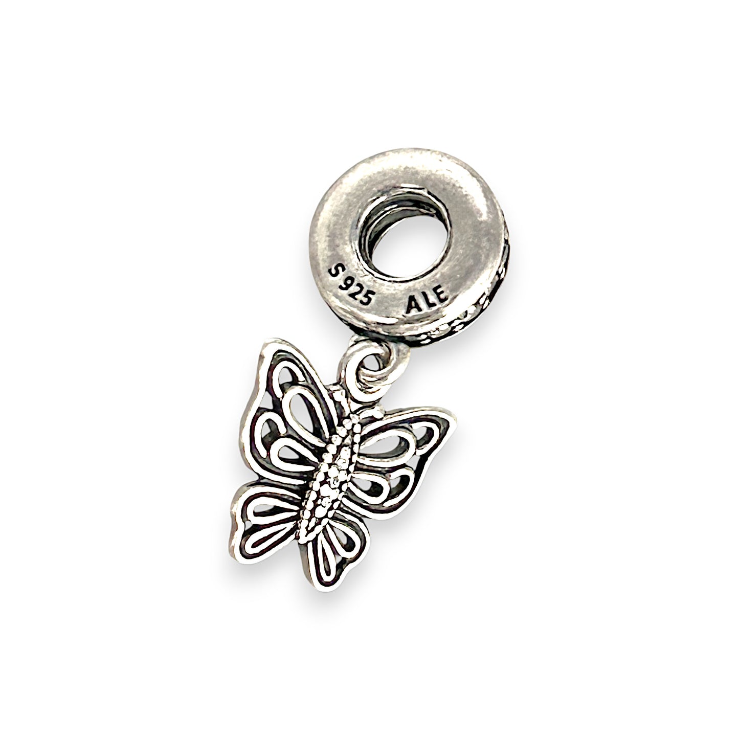 SILVER DEAL | Pandora Sterling Silver Dangle Charm - Butterfly